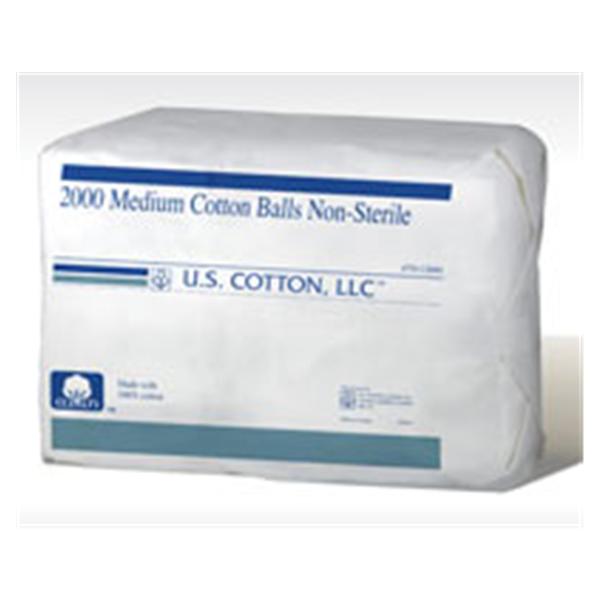 Cotton Ball Non Sterile Medium 4000/Ca